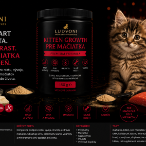Dr. Ludvoni Kitten Development for Cats – Premium Formula